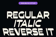 CS Climate – Reverse Contrast Font, a Sans Serif Font by Craft Supply Co. (Thumbnail 2 of 8)