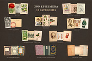 Dark Academia: 300 Vintage Ephemera, an Object Graphic by The Object Atlas (Thumbnail 3 of 9)