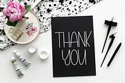 03 overthinking, a Handwritten Font by InermediaSTUDIO (Thumbnail 5 of 8)