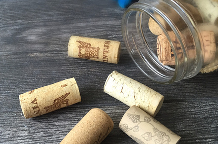 Le Bleu: Spilled Corks Mockup