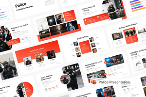 Police PowerPoint Templates, a Presentation Template by Daniel IT