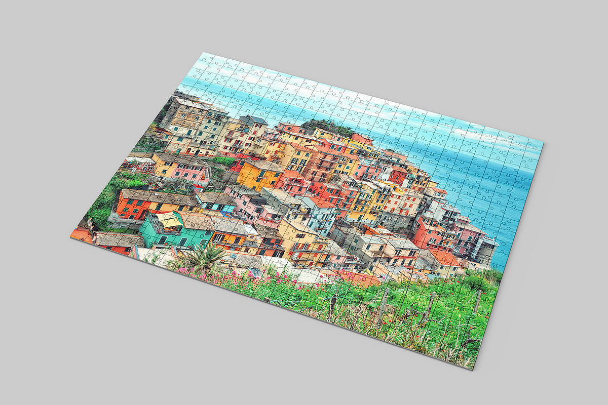 Puzzle Mockup - 12 views, a Packaging Mockup by Illusiongraphic (Photo 9 of 25)