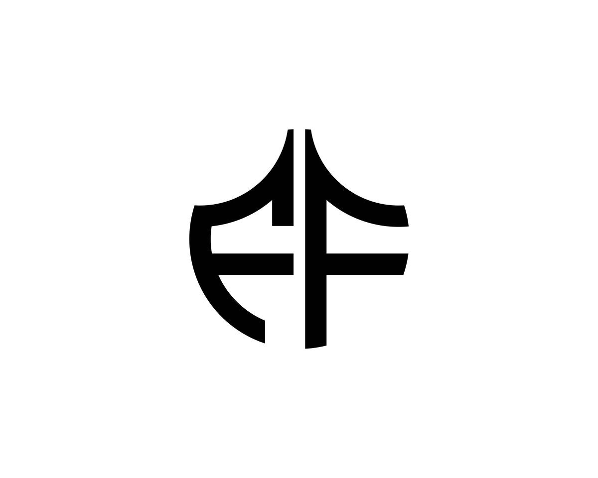 FF Logo design vector template, a Branding & Logo Template by xcoolee