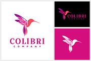 Colibry Hummingbird Logo, a Branding & Logo Template by Atlantis X Nurman Arbai (Thumbnail 1 of 2)
