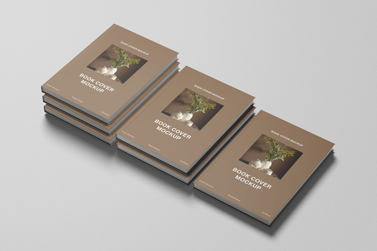 Cover Book Mockups, a Books & Magazine Mockup by scribrostudio (Photo 8 of 11)