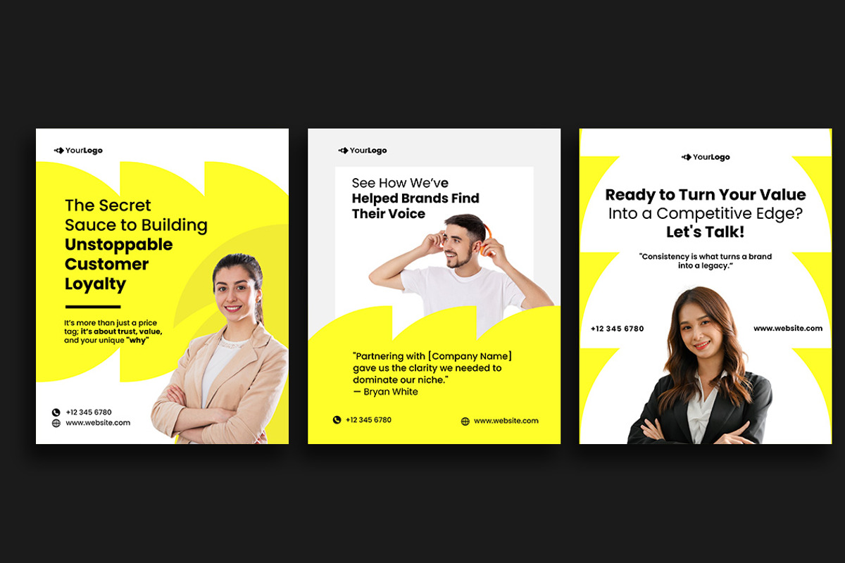 Brand Market Value Social Media Post, a Social Media Template by Jiwstudio (Photo 4 of 5)