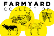 Farm Animal Illustration Collection, an Animal Illustration by Lettering Supply Co. (Thumbnail 1 of 3)