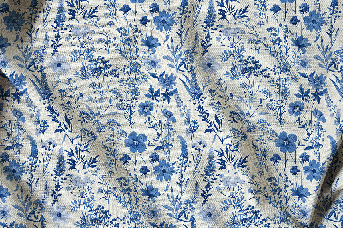 Toile de Jouy Patterns Bundle, a Pattern Graphic by Olya Creative (Photo 28 of 41)