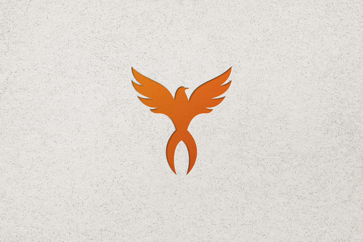 Minimalist Modern Phoenix Logo, a Branding & Logo Template by Luxury Logos (Photo 4 of 4)