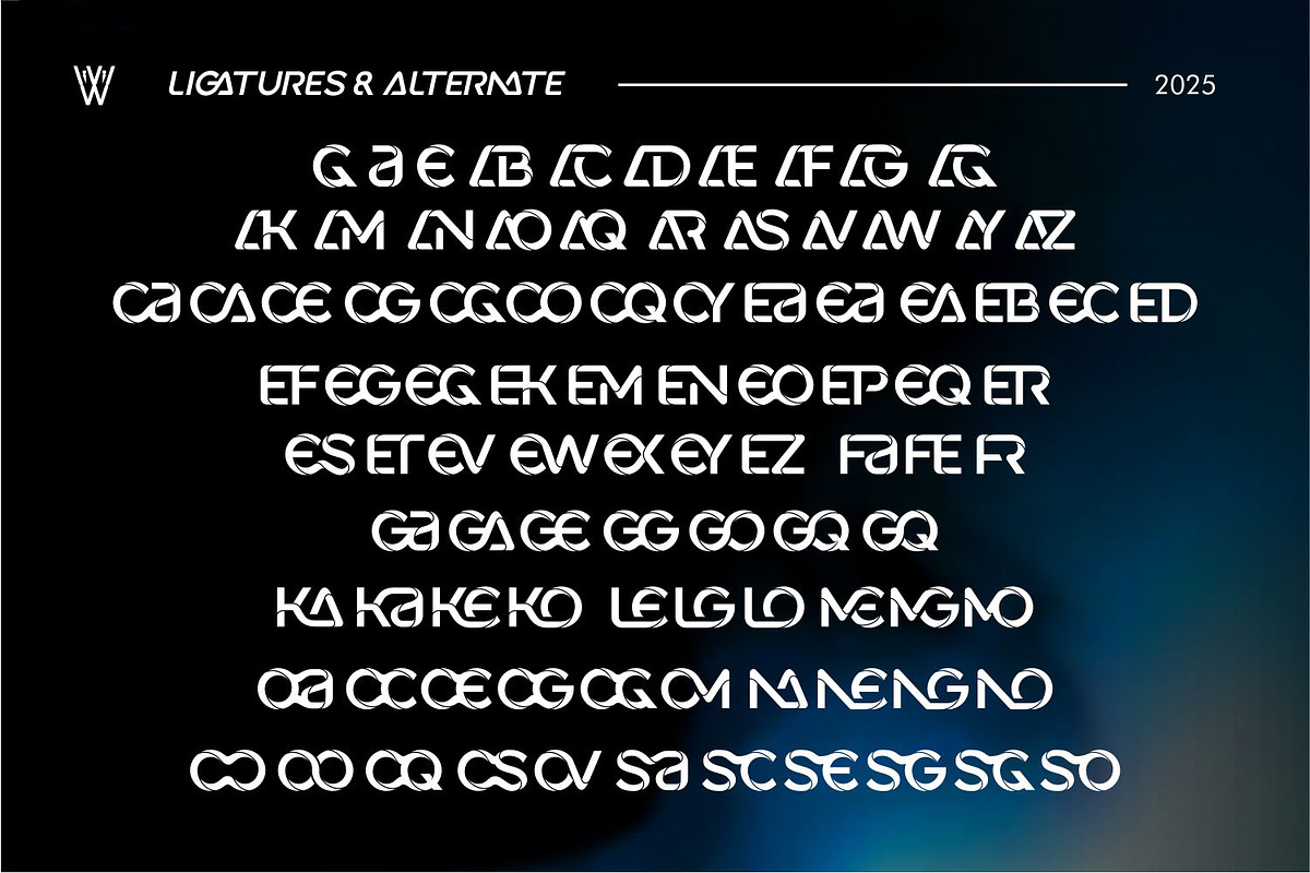 AQUOOS Modern Futuristic Display, a Sans Serif Font by WhymoreArt (Photo 10 of 11)