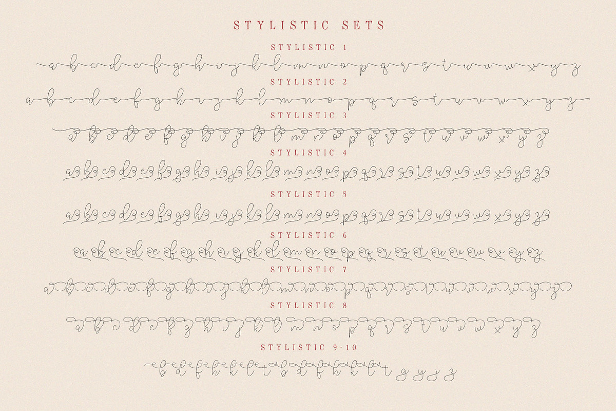 Rovey - Handwritten Serif Font+Bonus, a Serif Font by Craft Supply Co. (Photo 13 of 15)