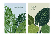 Tropical leaf plants, posters set, a Decorative Illustration by Good Studio (Thumbnail 4 of 15)