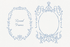 Bloom Garden Wedding Invite Clipart