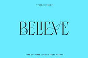 Type Ultimate - serif logo font, a Serif Font by VP Fonts (Thumbnail 17 of 24)
