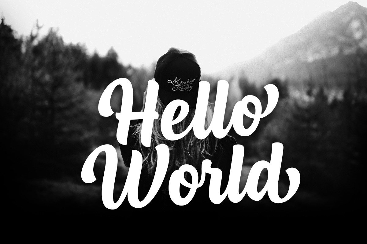 Haliond Modern Script, a Script Font by Multype Studio (Photo 5 of 11)