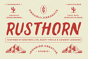 Rusthorn - Font Duo, a Sans Serif Font by IronbirdCreative (Thumbnail 9 of 9)