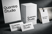 Quantro Sans – Modern Geometric Type, a Sans Serif Font by Muksal Creative (Thumbnail 6 of 10)