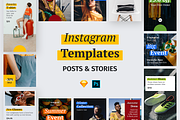 Instagram Templates, a Social Media Template by 123done (Thumbnail 1 of 4)