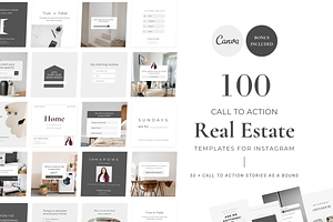 100 Call-To-Action Real Estate Pack