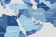 World Map with countries and globe, a Work Illustration by Cartorical (Thumbnail 4 of 9)