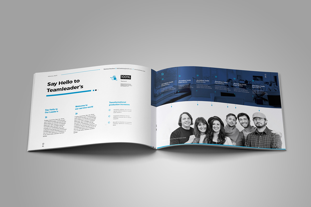 Unite Business Brochure, a Brochure Template by Elite_Standard (Photo 6 of 12)