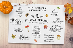 Autumn - Fall In Love Font Duo