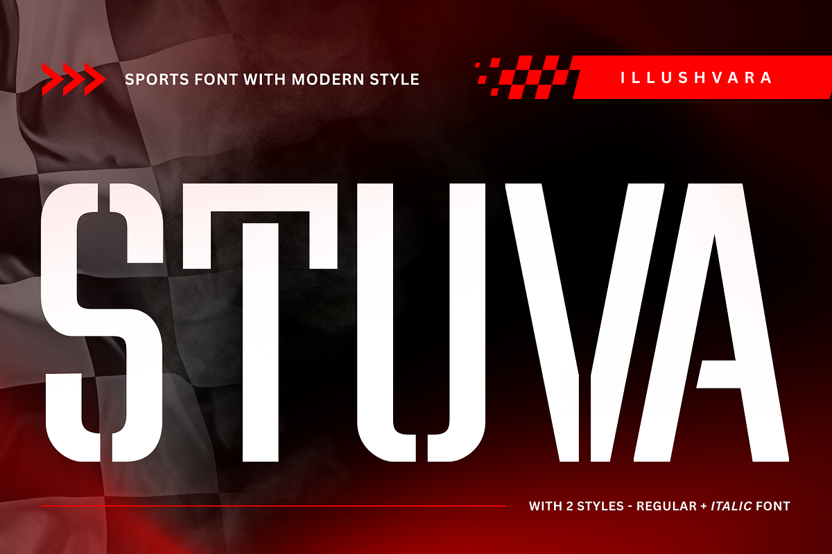 Stuva Sports - Modern Logo Branding, a Sans Serif Font by Illushvara Design (Photo 1 of 10)