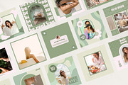Green Social Media Templates Canva, a Social Media Template by Boltik Studio (Thumbnail 10 of 10)