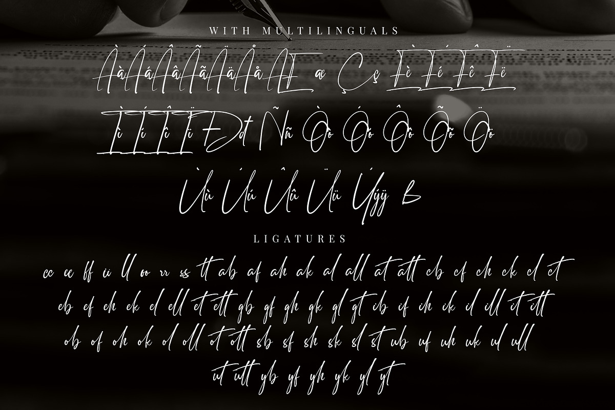 Signattimes-Stylish Signature Script, a Script Font by Almarkhatype (Photo 9 of 10)