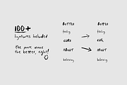 MANIC Erratic Handwritten Font, a Handwritten Font by TYPEHEIST (Thumbnail 5 of 12)