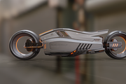 Sci-fi concept motorcycle, a Cars & Vehicle 3D Model by Snji | 3D Models (Thumbnail 3 of 16)