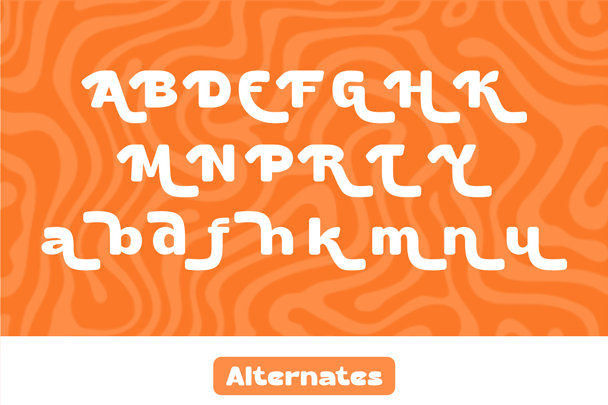 Kenziah - Retro Display Font, a Sans Serif Font by Rishsketch (Photo 11 of 14)