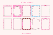 Girly Grrrl - Hand Drawn Clipart, a Decorative Illustration by cocomomo (Thumbnail 10 of 16)