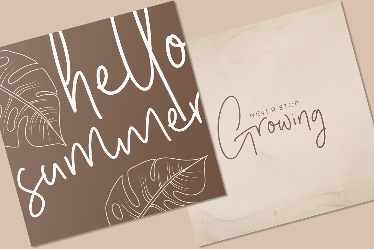 Rustic Village | A Chill Handwritten, a Script Font by Colllab Studio (Photo 3 of 18)