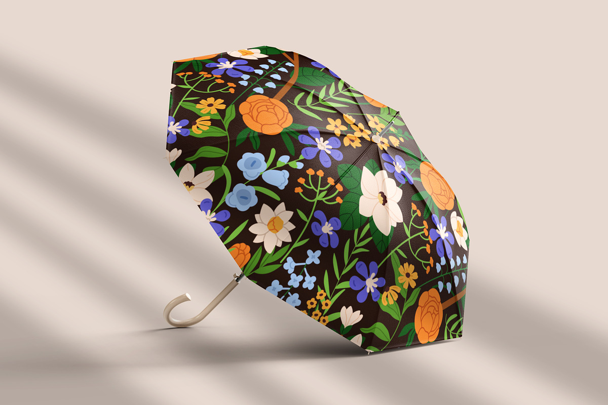 Flowers, cards + seamless patterns, a Decorative Illustration by Good Studio (Photo 5 of 10)