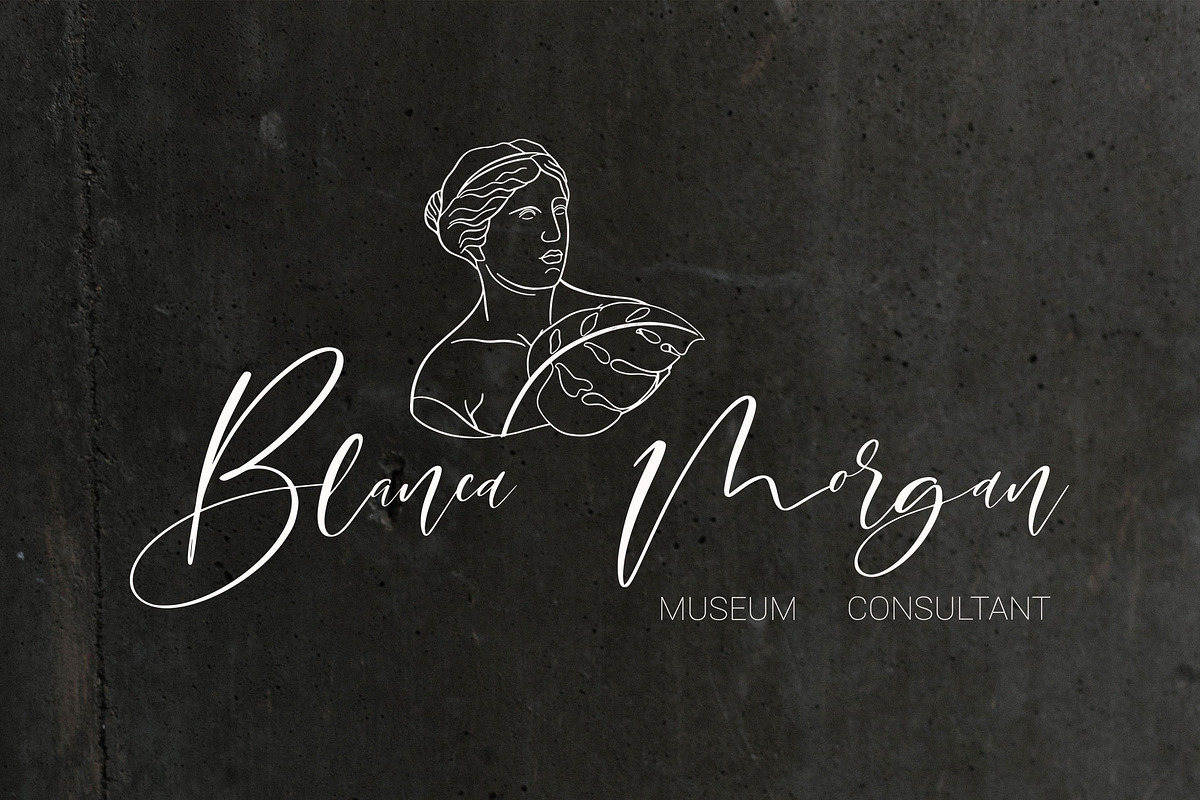 Bomtrys Script Font & Illustrations, a Script Font by CallMeStasia (Photo 7 of 13)