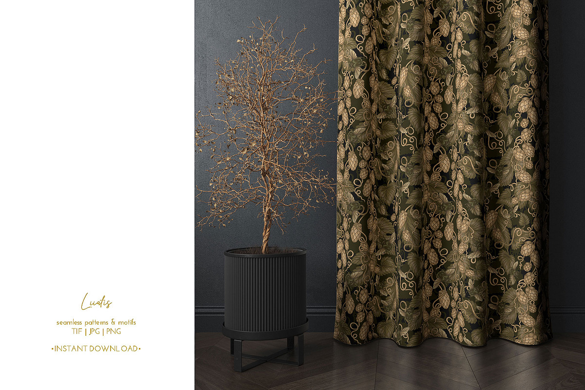 RICH HARVEST — Botanical Patterns, a Decorative Illustration by Liiafis (Photo 13 of 17)