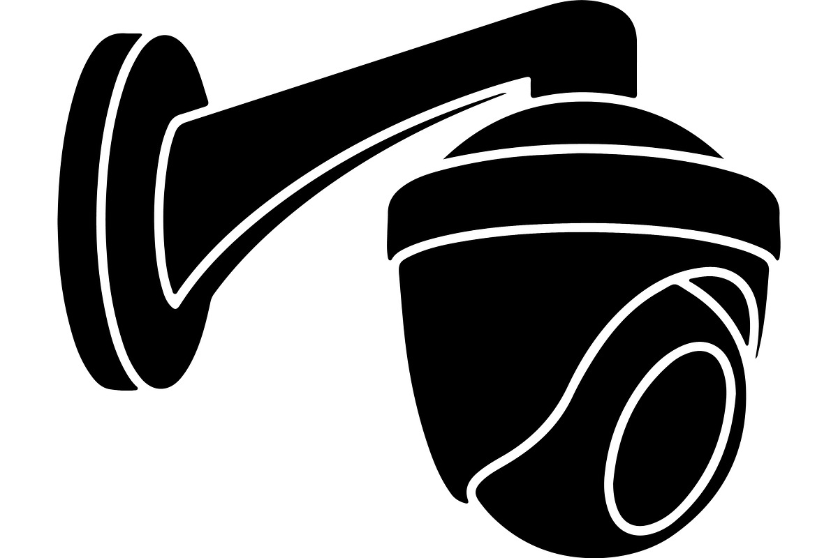 Security camera icons, a Technology Illustration by jahid234 (Photo 11 of 13)