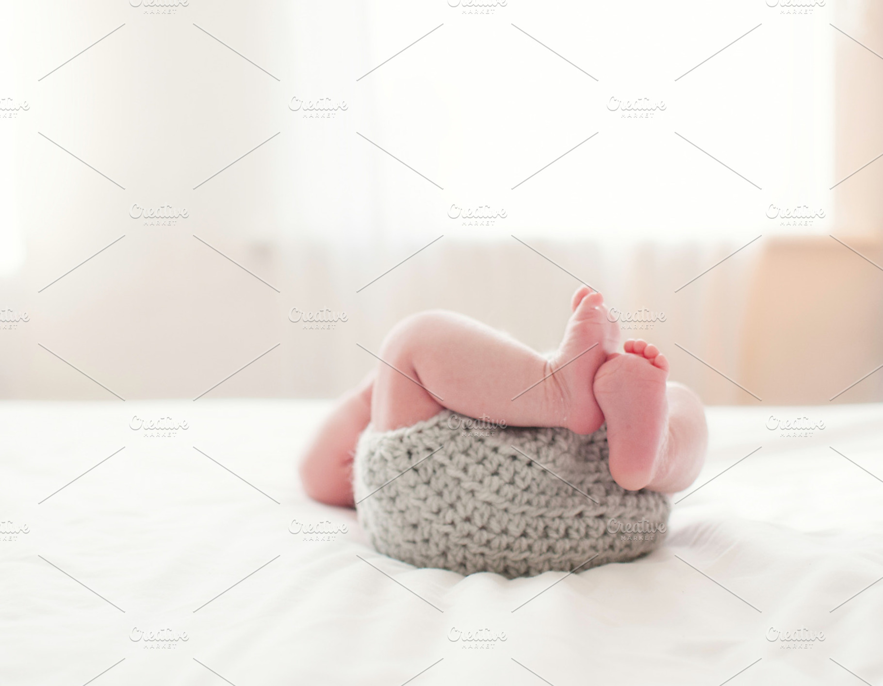 Newborn baby feet stock photo containing baby and newborn