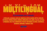 Boldine: urban & bold sans, a Sans Serif Font by Fateh.Lab (Thumbnail 6 of 13)