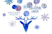 Christmas Cheer, a Seasonal Illustration by Annakniaz (Thumbnail 1 of 13)