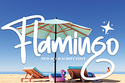 Flamingo | Script Font, a Script Font by Scratchones (Thumbnail 1 of 8)