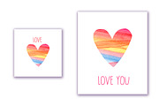 Love cards, an Illustration by MiraBell (Thumbnail 4 of 4)