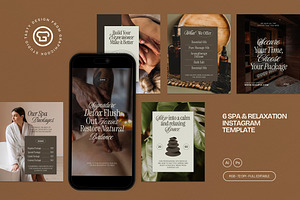 Spa Instagram Template