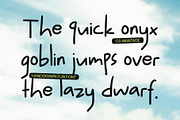 CS Wantage – Fun Handwritten Font, a Handwritten Font by Craft Supply Co. (Thumbnail 6 of 8)