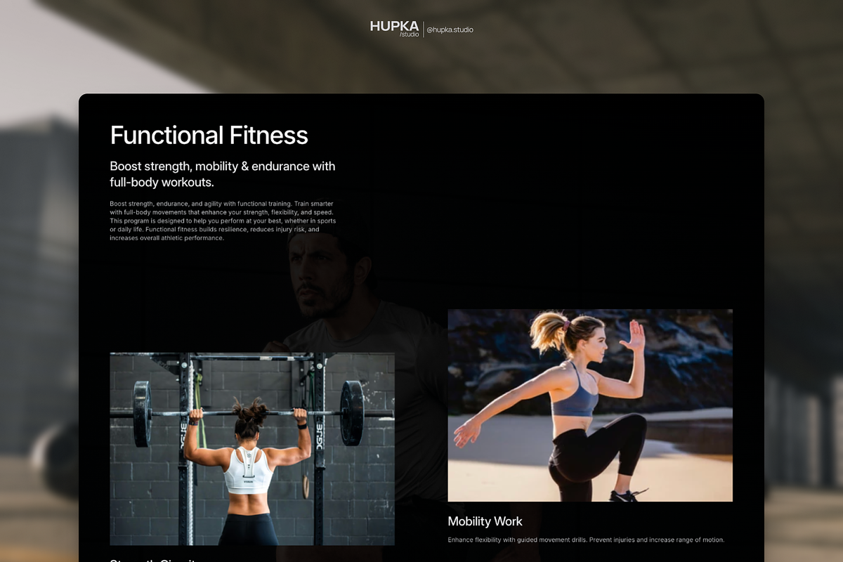 Imperial Gym - Gym & Fitness Template preview 3