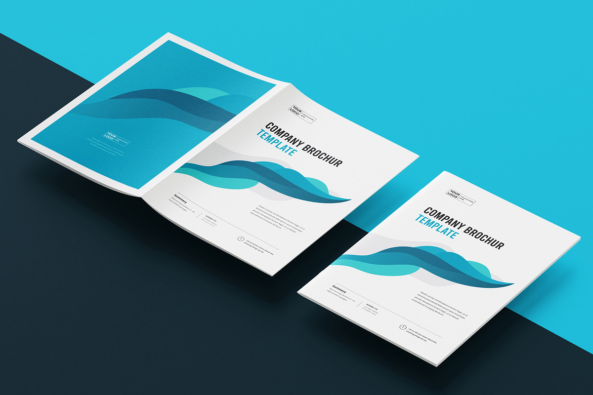 Clean & Modern Multipurpose Brochure, a Brochure Template by Pro-Gh (Photo 1 of 8)