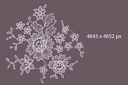 Lace patterns, ribbons, cliparts., a Pattern Graphic by Ajuga (Thumbnail 6 of 10)