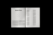 Minimalist Editorial Magazine Layout, a Magazine Template by Lunaria (Thumbnail 9 of 11)