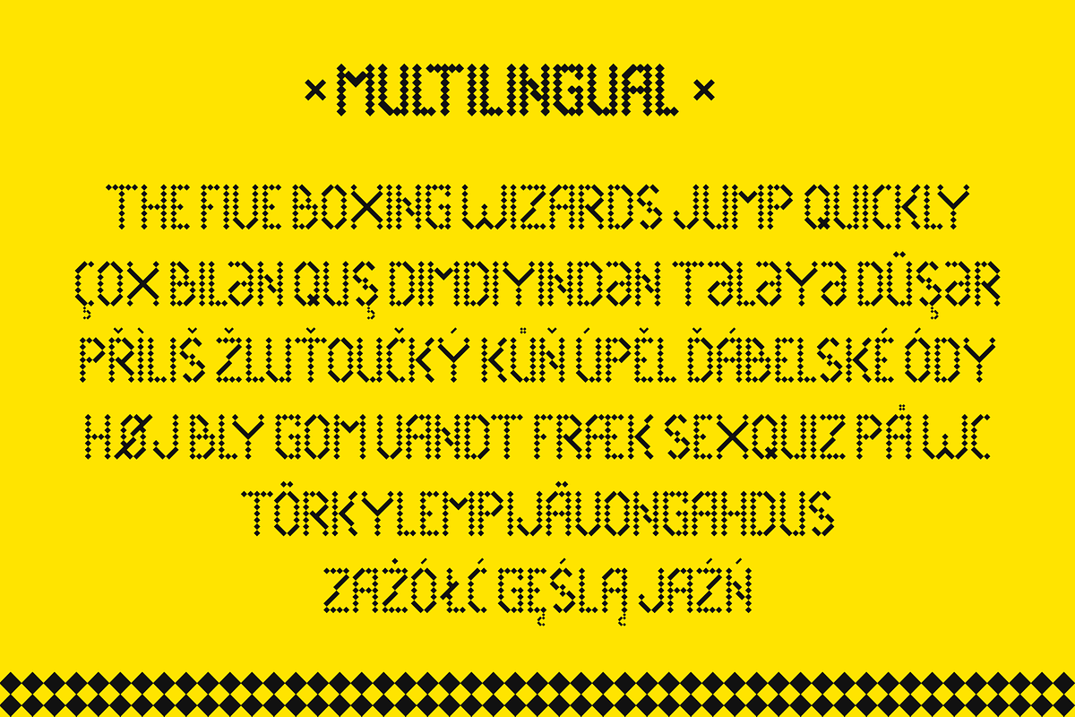 Pixels45, a Sans Serif Font by ghozai studio (Photo 3 of 7)